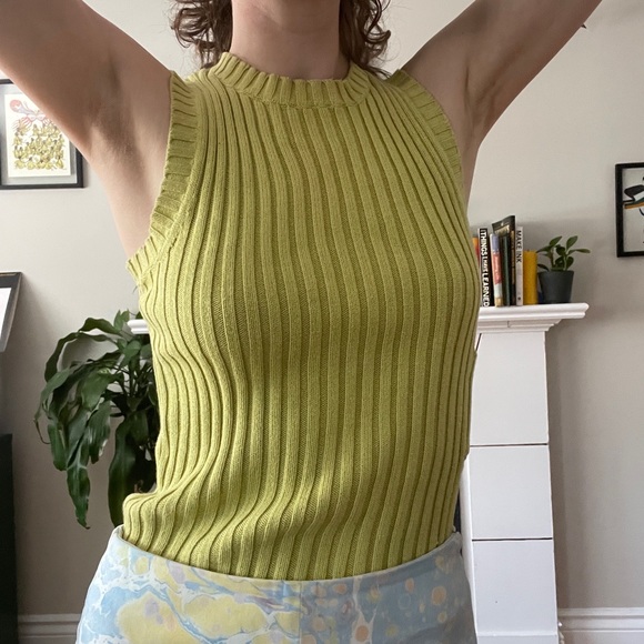 Ribbed summer tank top - Picture 2 of 3